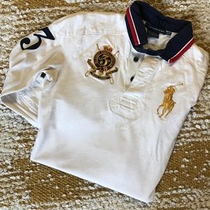 Ralph Lauren Sport Long Sleeve Rugby Sz Medium